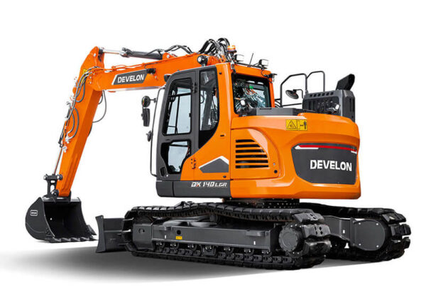 верижен багер develon dx140lcr-7