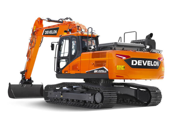 верижен багер develon dx225lc-7
