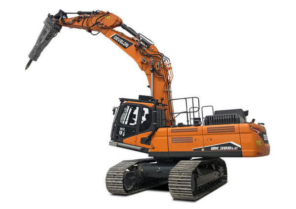 верижен багер develon DX380LC-7