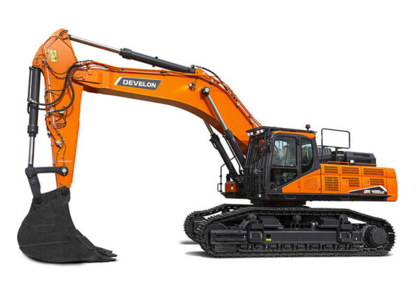 верижен багер develon DX490LC-7